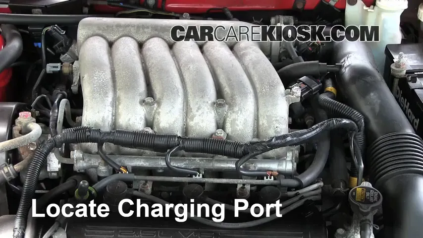 1996 Dodge Avenger ES 2.5L V6 Air Conditioner Recharge Freon